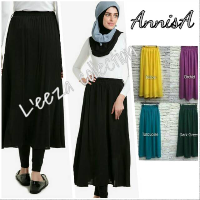 BOOM SALE!! Simple Comfort Long Skirt dari Annisa