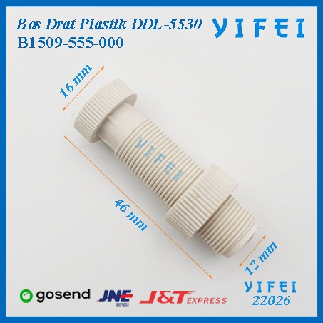 Bos Drat Jahit Plastik 229-07505/YIFEI-22026