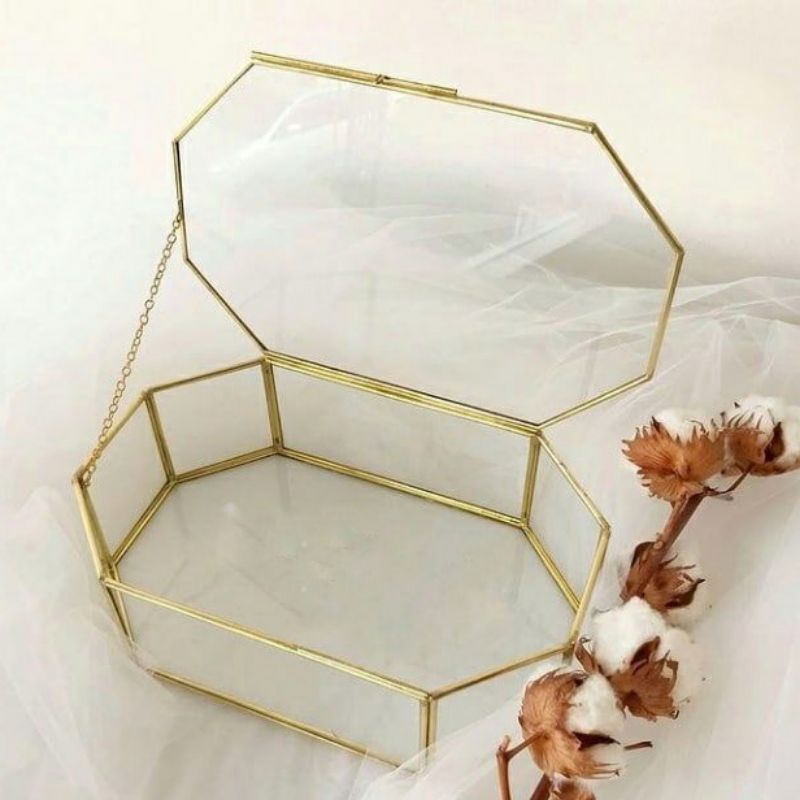 Terrarium glass box / box kaca