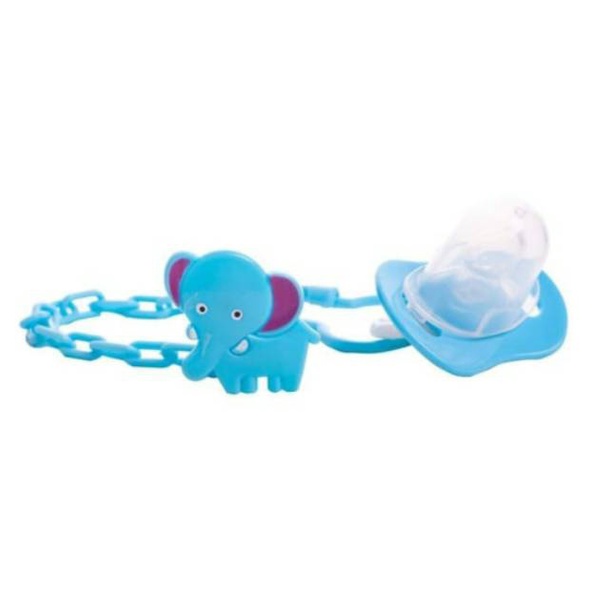 Dodo Soother Holder Pacifier-Tali Rantai Gantungan Jepitan Empeng / Penjepit Dot Bayi | Empeng+Gantungan Tali Dodo/ Chain Pacifier Holder Dodo| Empeng Glow in The Dark Dodo| Soother S051 Glow Dodo| Dot Gepeng| Pipih (empeng bayi)