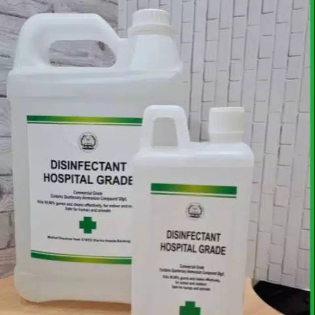 Jual Disinfectant Hospital Grade Pembasmi Kuman Dan Virus UK 5L ...