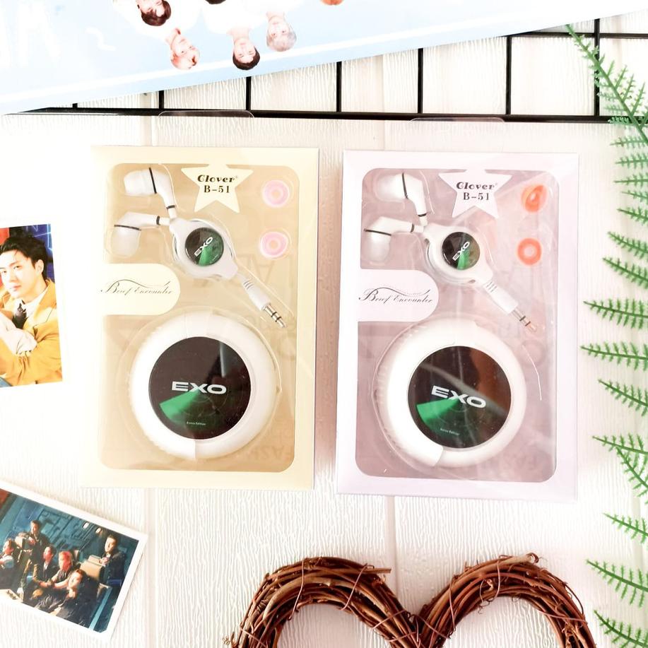 ➫ Earphone Plus Pop Socket KPOP NCT Treasure Headset Headphone Handsfree Lucu Cute ㅀ