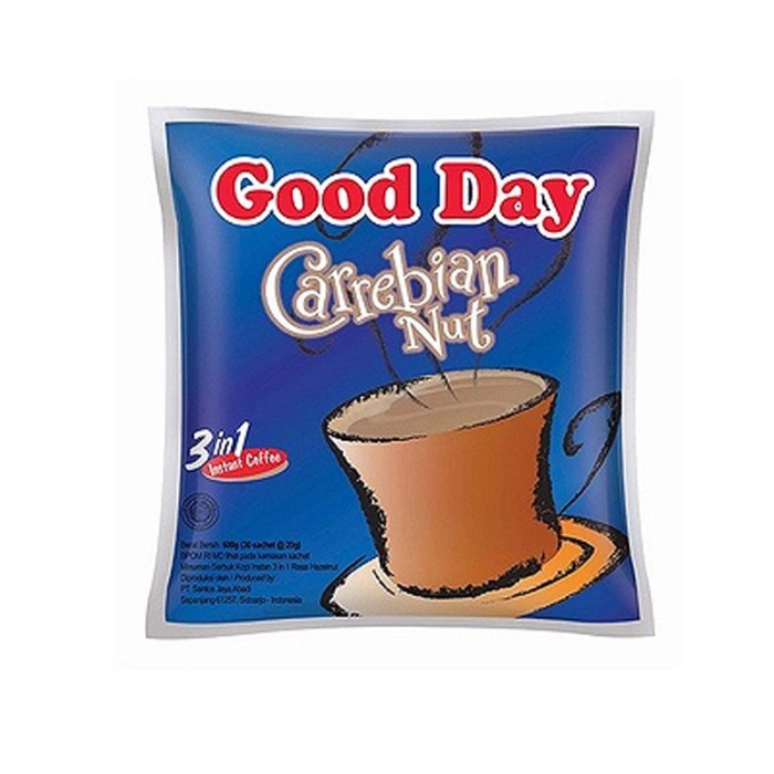 

Good Day Carrebian Nut Bag 30X20 Gr