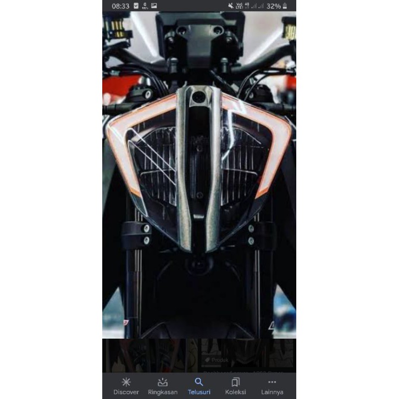 KTM superduke headlamp