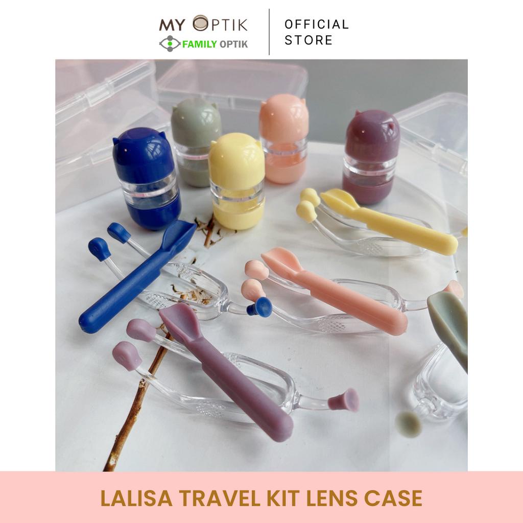 Lalisa Travel Kit Lenscase Tempat Softlens