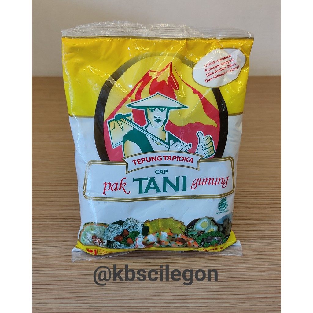 

Tepung Tapioka Pak Tani 500gr