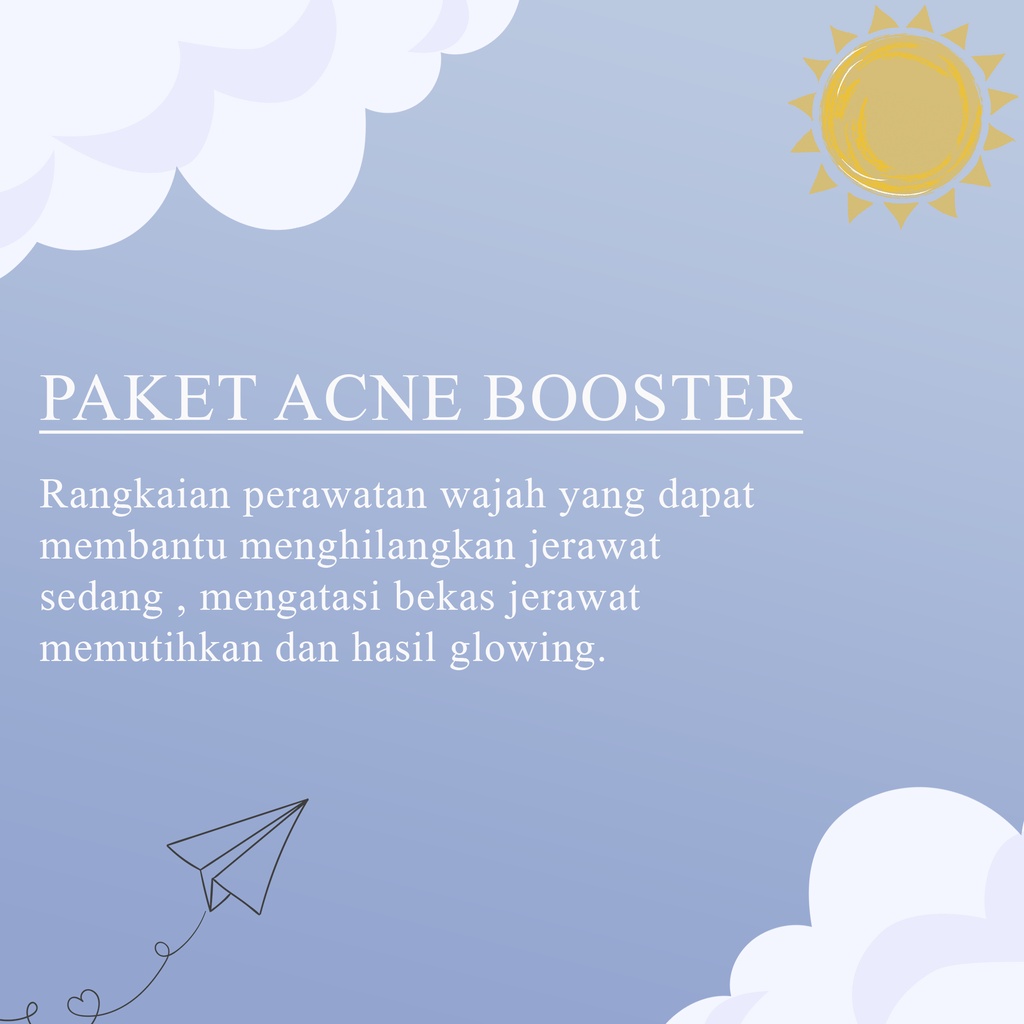 PAKET MEDIKAL BOOSTER ACNE WHITENING