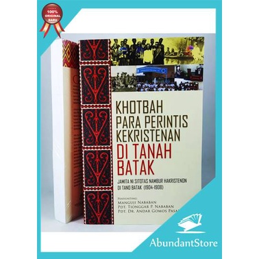 Buku Khotbah Para Perintis Kekristenan Di Tanah Batak