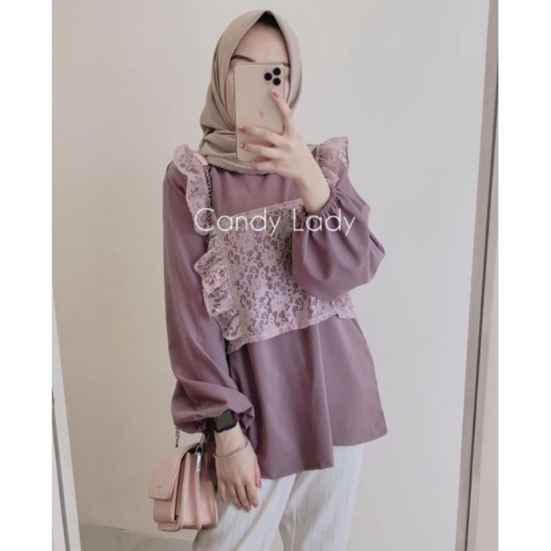 BLOUSE BROKAT