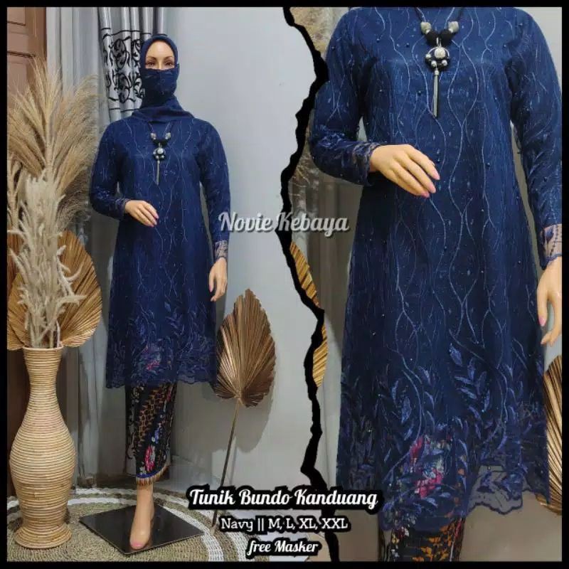 COD SETELAN KEBAYA TUNIK/KEBAYA MODERN/KEBAYANPESTA/KEBAYA KONDANGAN