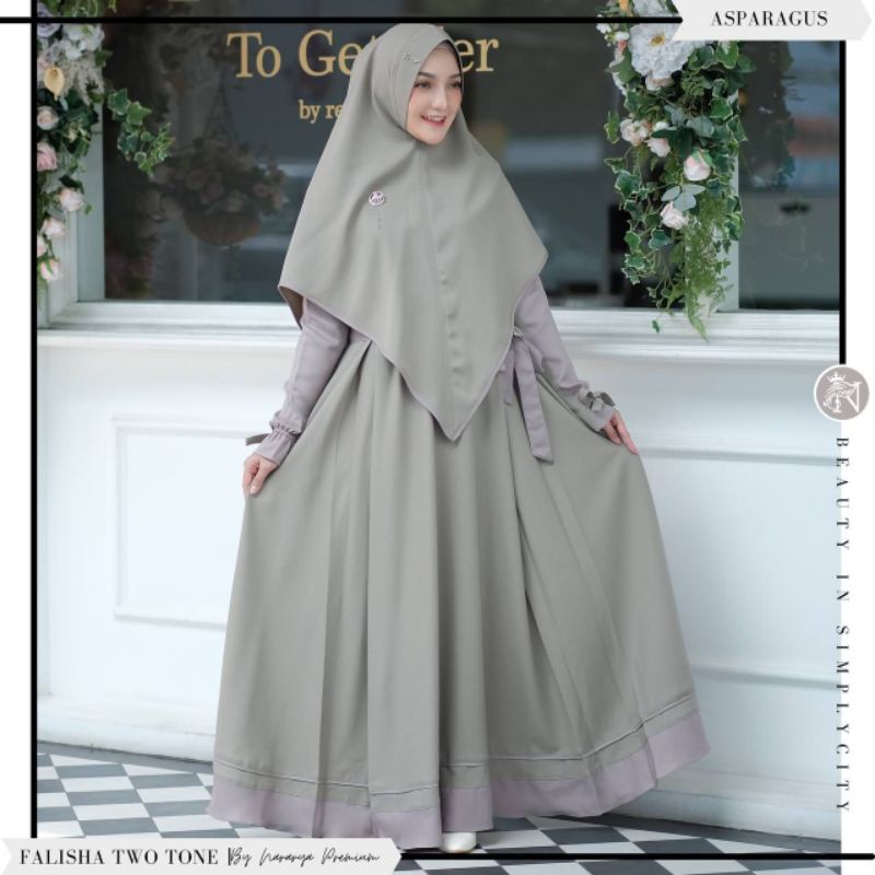COD FALISHA TWO TONE GAMIS BY NARARYA