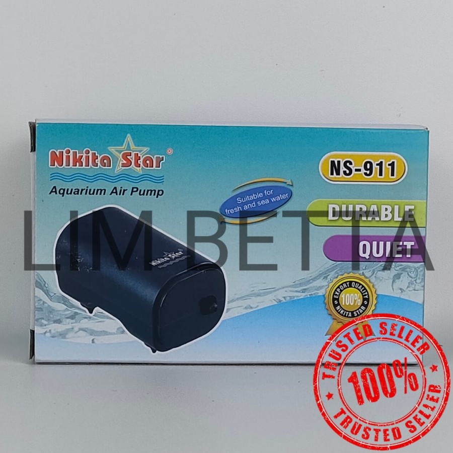 ( NS-911 ) AIR PUMP 1 LUBANG / AERATOR NIKITA STAR 1 LUBANG