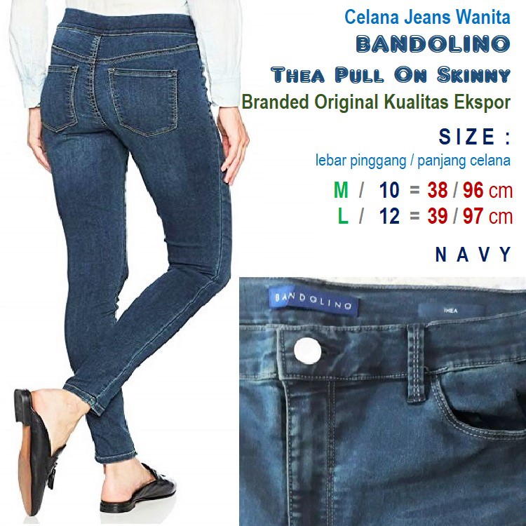bandolino pull on jeans