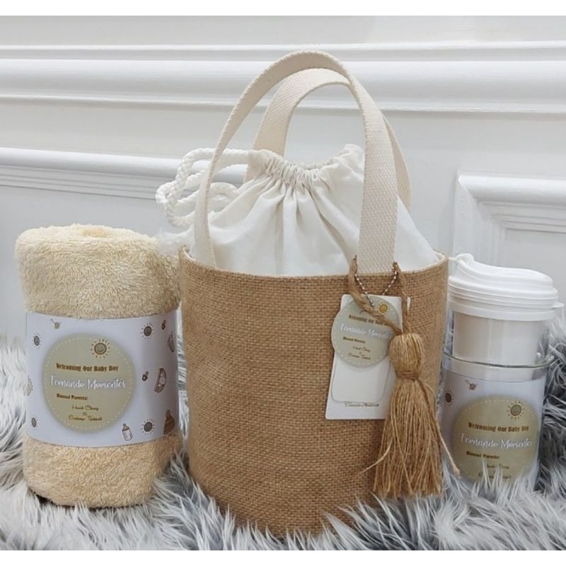 Tas/bag hampers jute goni serut