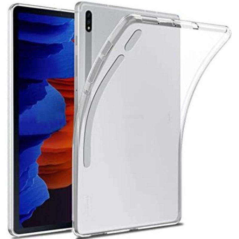 SOFT CASE SILICON SAMSUNG GLAXY TAB S7 , S8 , S9  S7 FE 5G , S7 PLUS , S8 PLUS  CLEAR CASE CASING SA