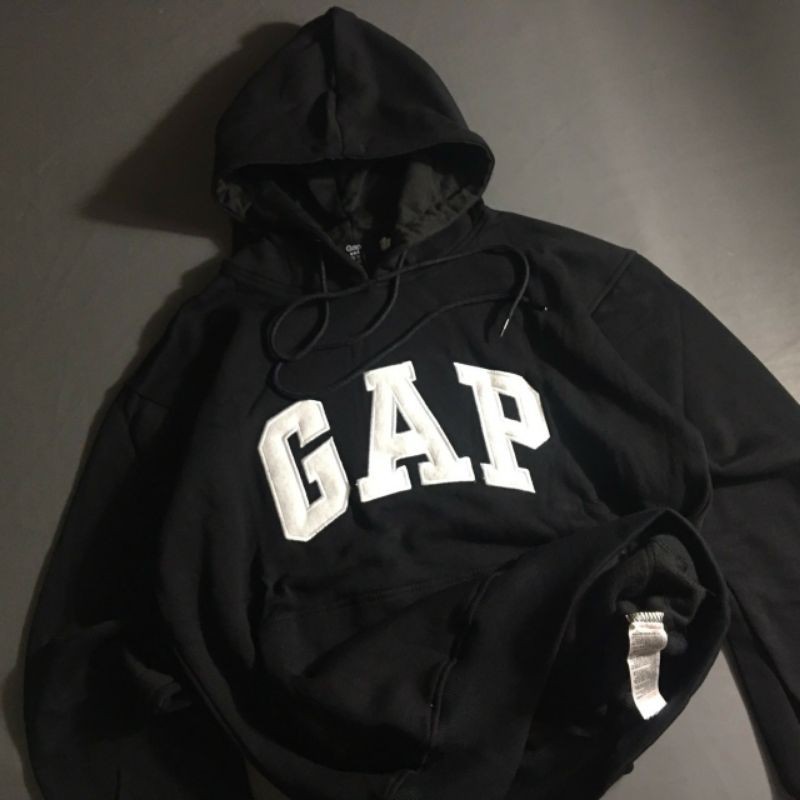 Jaket Hoodie GAP Murah Berkualitas Warna Hitam