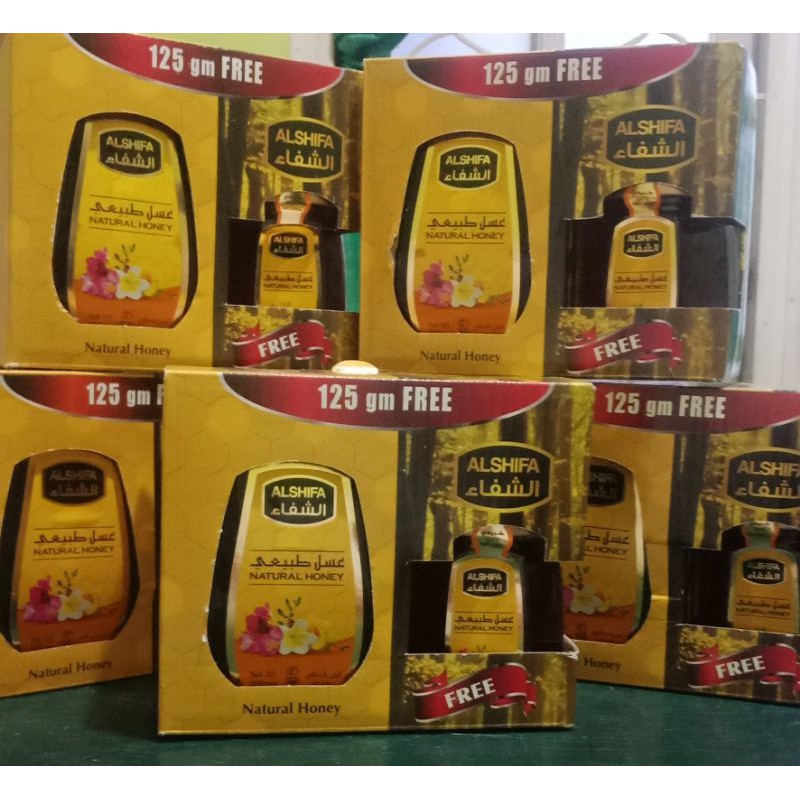 

madu Alshifa 500ml free 125 ml