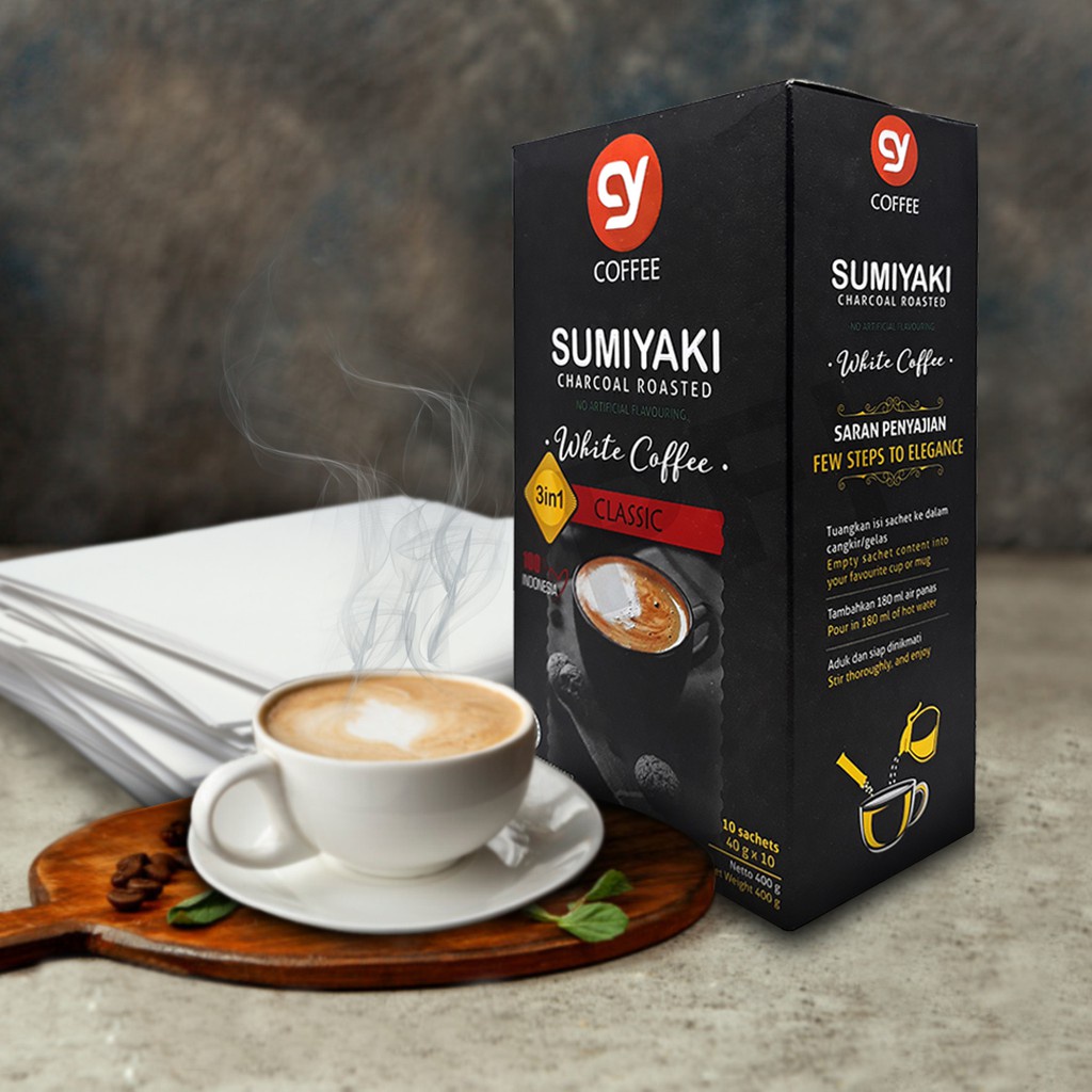 CY Sumiyaki White Coffe 400 gram