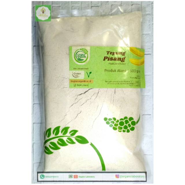 

Lingkar Organik Tepung Pisang 500 gram