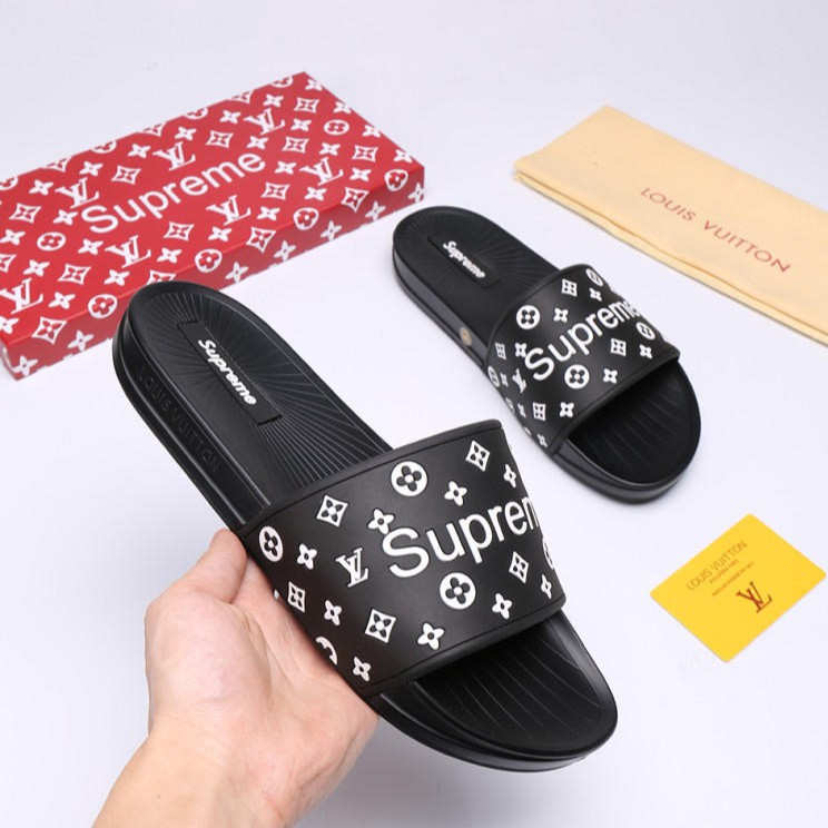 supreme louis vuitton sandals