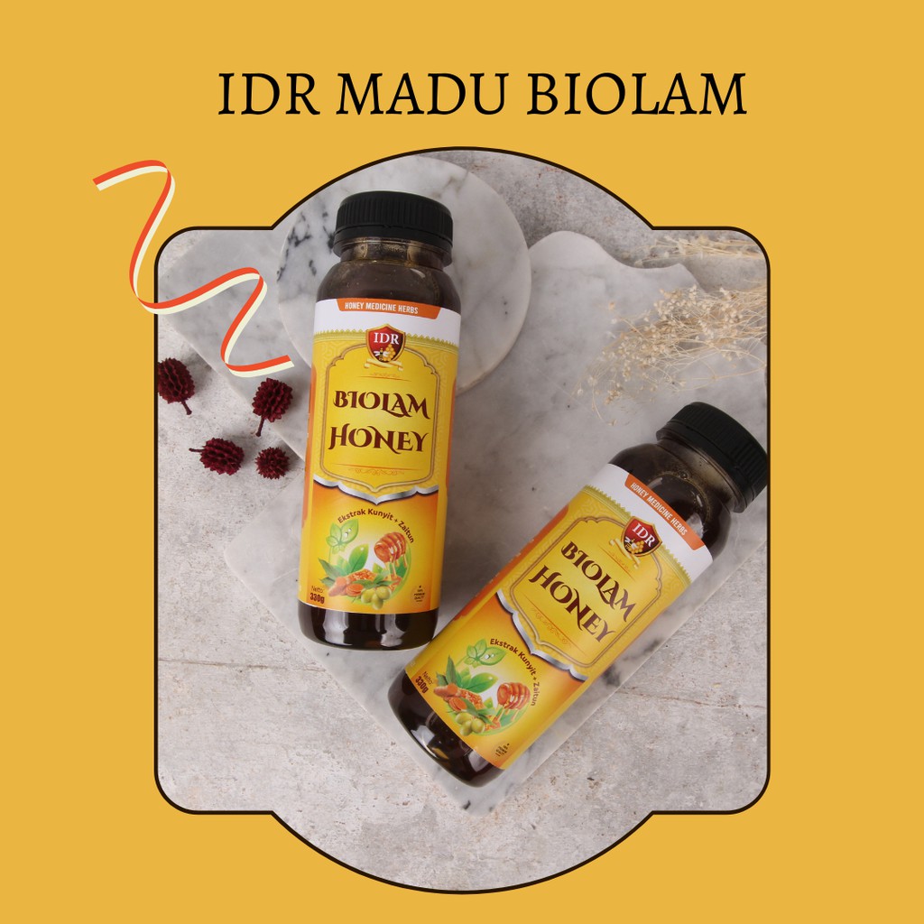 IDR Madu Biolam  Obat Bau Mulut  330 gram