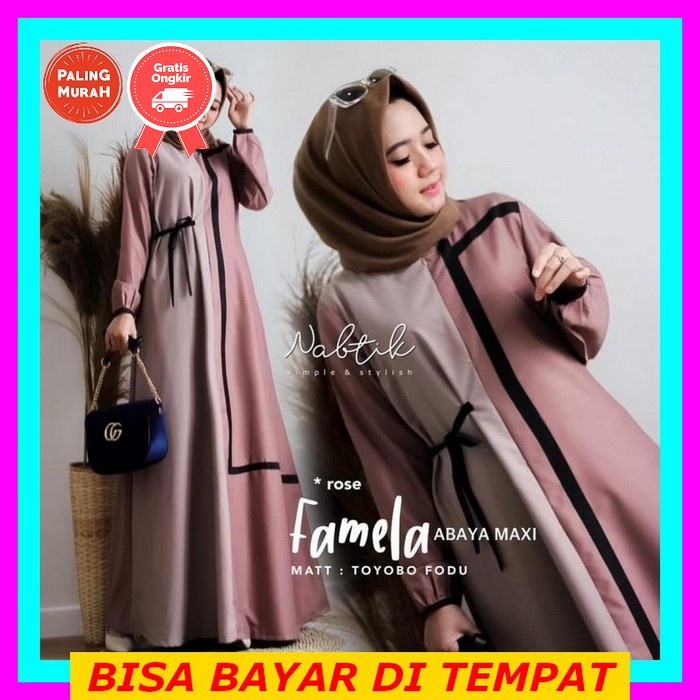 Amore By Ruby Tatum Dress Original Gamis Wanita Terbaru Fashion Muslim Modern Dres Kondangan Pesta E
