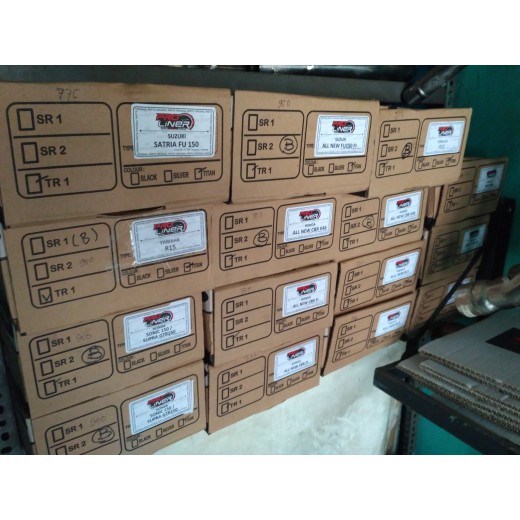 Termurah knalpot Proliner Long R15 cbr vixion sonic mx king Cb150r Satria Fu