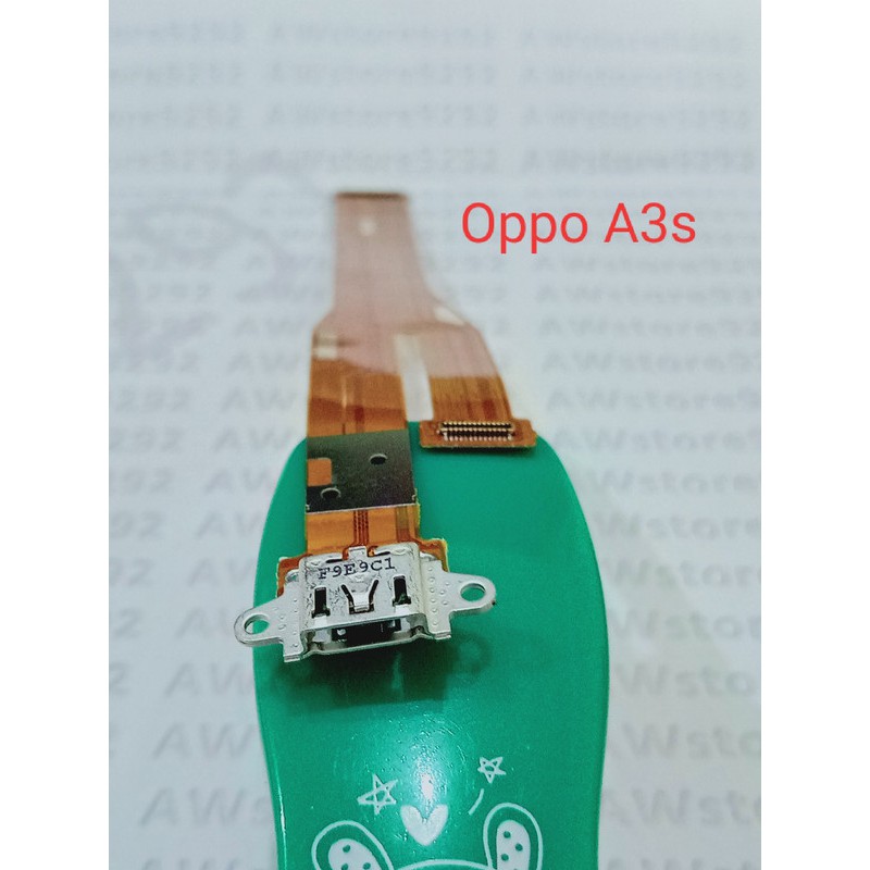 Flexible fleksibel Konektor Charger Oppo A3S