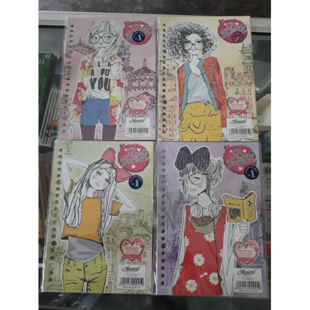 Isi binder harvest edisi street fashion