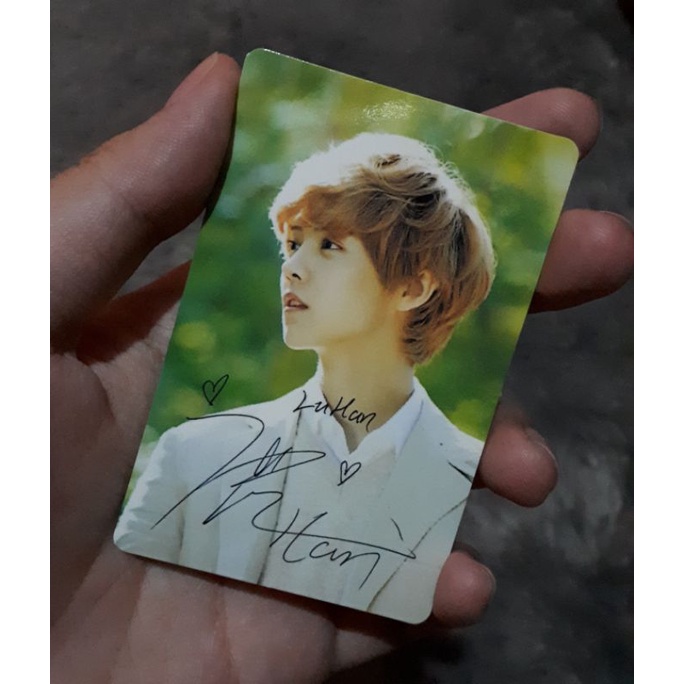 Nature Republic Luhan Photocard