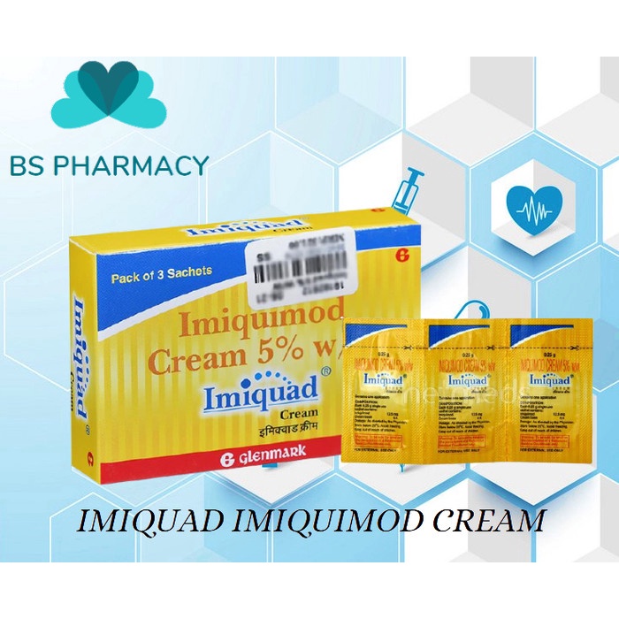 IMIQUAD IMIQUIMOD ORIGINAL OBAT KULIT TERMURAH