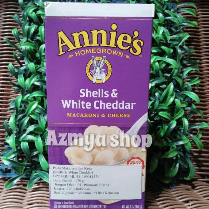 

Terlaris# Annie'S Shell & White Cheddar-Macaroni & Cheese 170Gr