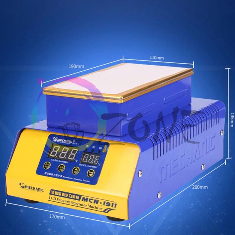 MESIN PEMISAH KACA TOUCHSCREEN - LCD VACUM SEPARATOR MECHANIC MCN-1911