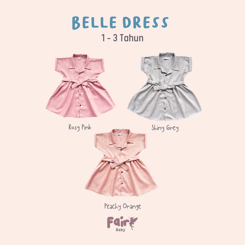 Fairy Baby Belle Dress | Dress Anak Perempuan