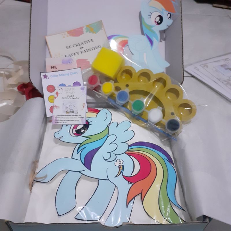 

[PROMO GROSIR ] Custom I DIY TSHIRT PAINTING KIT I MEWARNAI baju I GIFT I KADO