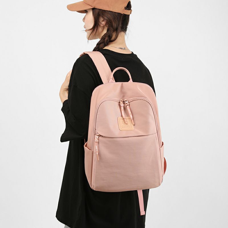 BOBO FASHION0 - Tas ransel laptop bobo 2602 Tas ransel wanita bisa muat Laptop 15in bahan nilon waterproof-8