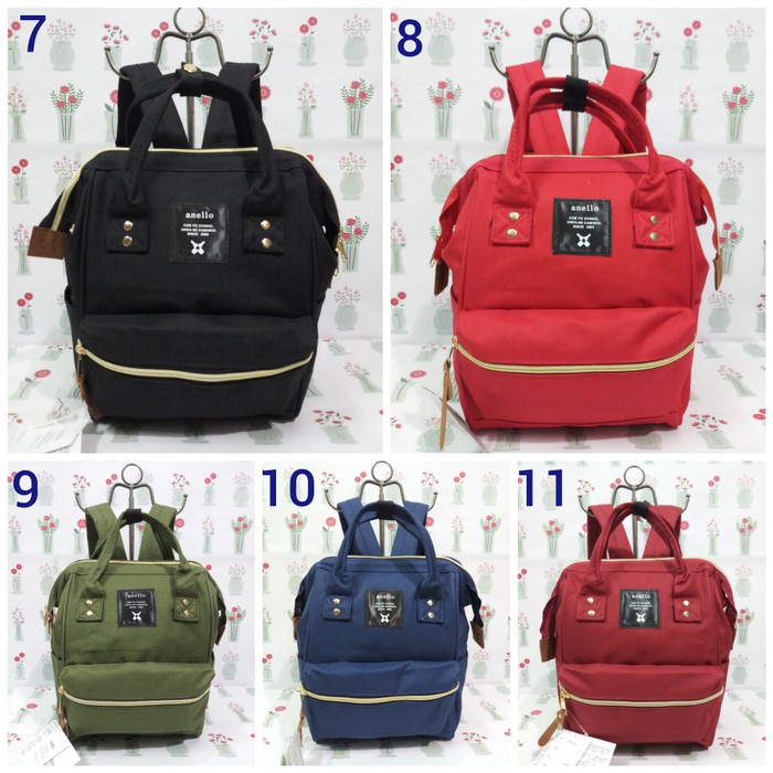 TAS MEWAH TAS RANSEL / BACKPACK ANELLO "SMALL" ORIGINAL