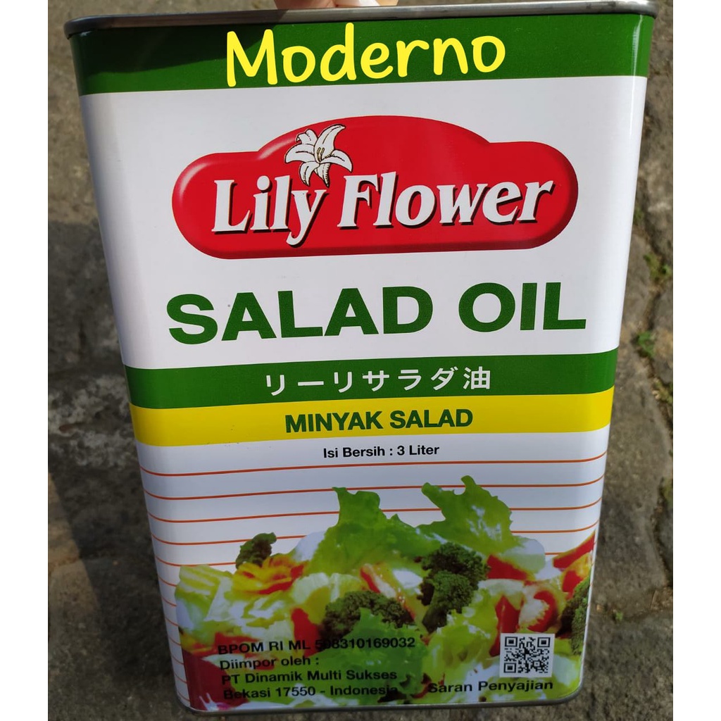 

Lily salad oil 3 Liter
