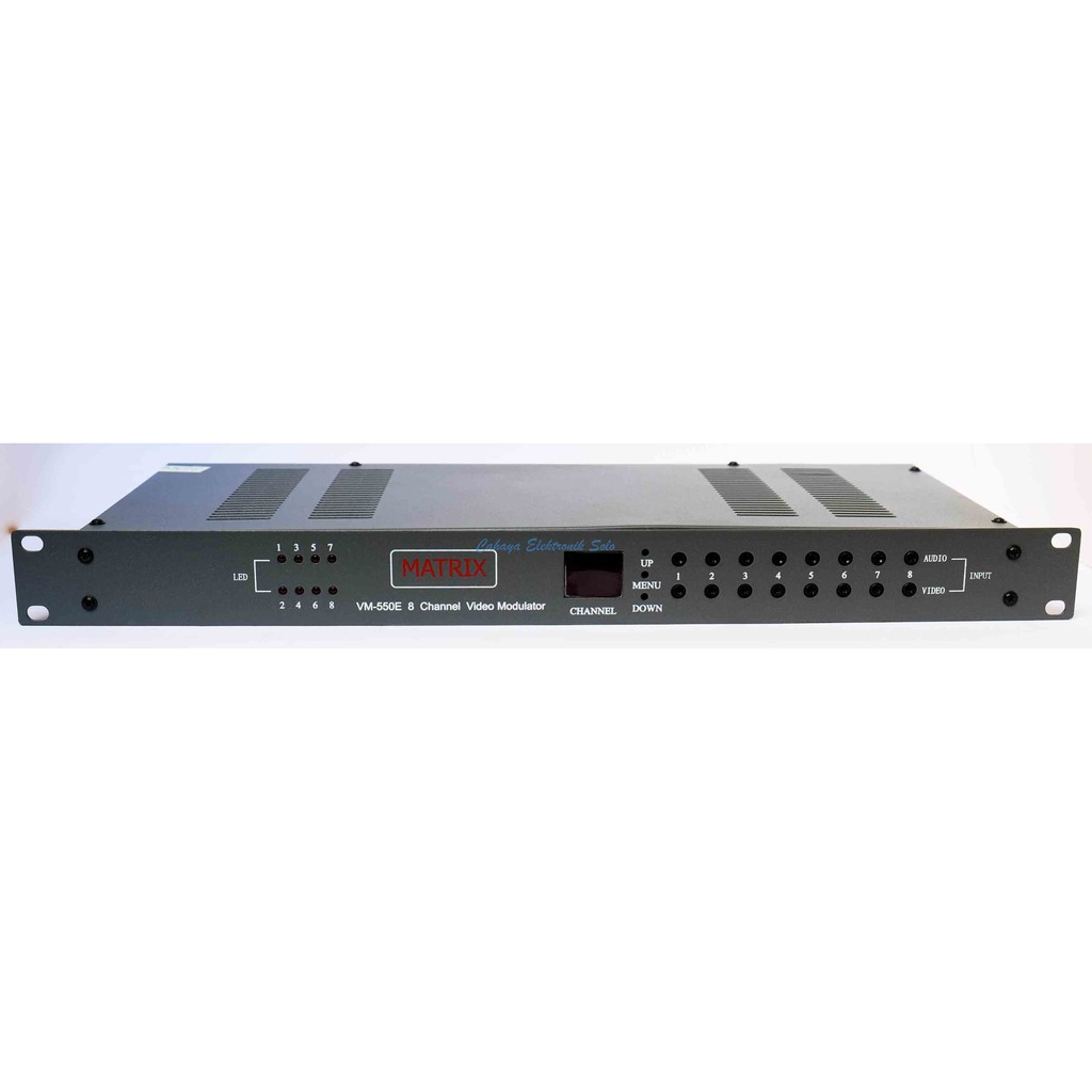 Matrix Modulator VM 550E 8 channel VHF TV Kabel 8 in 1