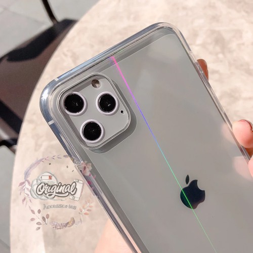 CASE SOFTCASE BENING CLEAR HOLOGRAM AURORA ALLTYPE SAMSUNG XIAOMI OPPO VIVO IPHONE OR228