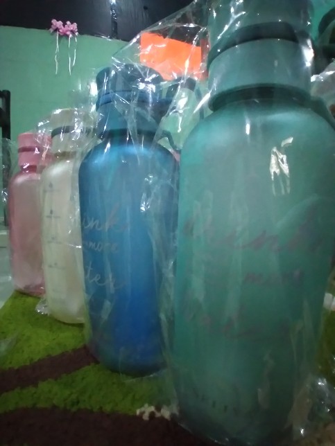 Ksm - Bd010 Botol Drink More Water Seliya Doff 650 Ml / Botol Minuman / Drinking Bottle