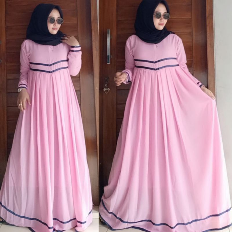 SUPER AMBYAR,MAXY ALHAYA POLOS BEBYDOLL ORIGINAL RIZQI COLLECTION