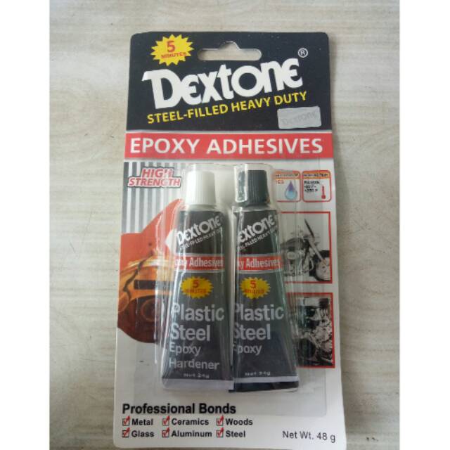 

Lem Besi Plastic Steel Dextone 5 menit