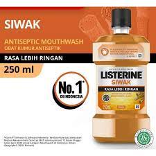 Listerine 250ml Obat Kumur Pencegah Sariawan ORIGINAL-BPOM