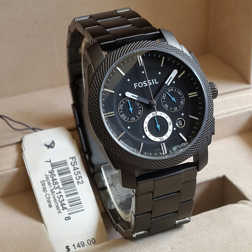 JAM TANGAN PRIA POSSIL TERLARIS FS-4552 SERIES STRAP STAINLESS 