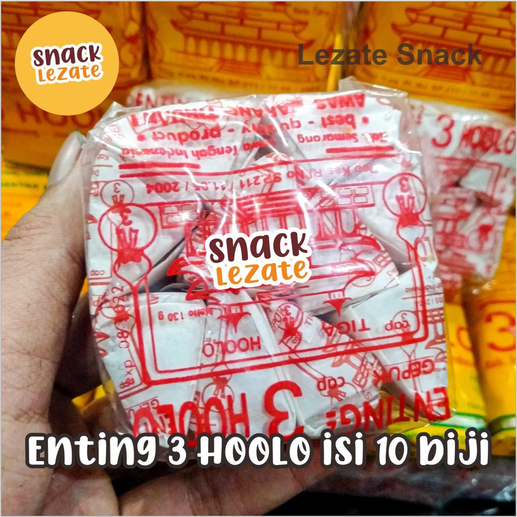 

Enting Gepuk Cap Klenteng 3 Hoolo Salatiga Isi 10 Biji / Enting Kacang Hoolo Enteng Gepuk Kacang Gula Murah Lezate Snack