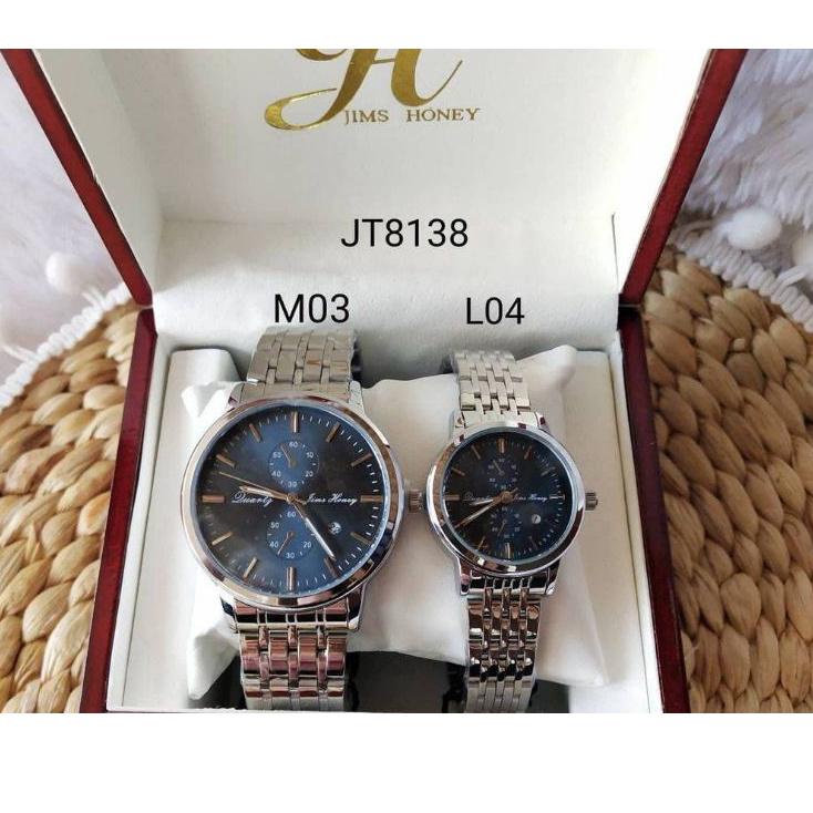 Obral Irit Jam Tangan Couple Kode 8138 Jims Honey