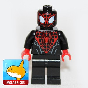 LEGO Spider-Man Miles Morales Minifigure - Spiderman Minifigures