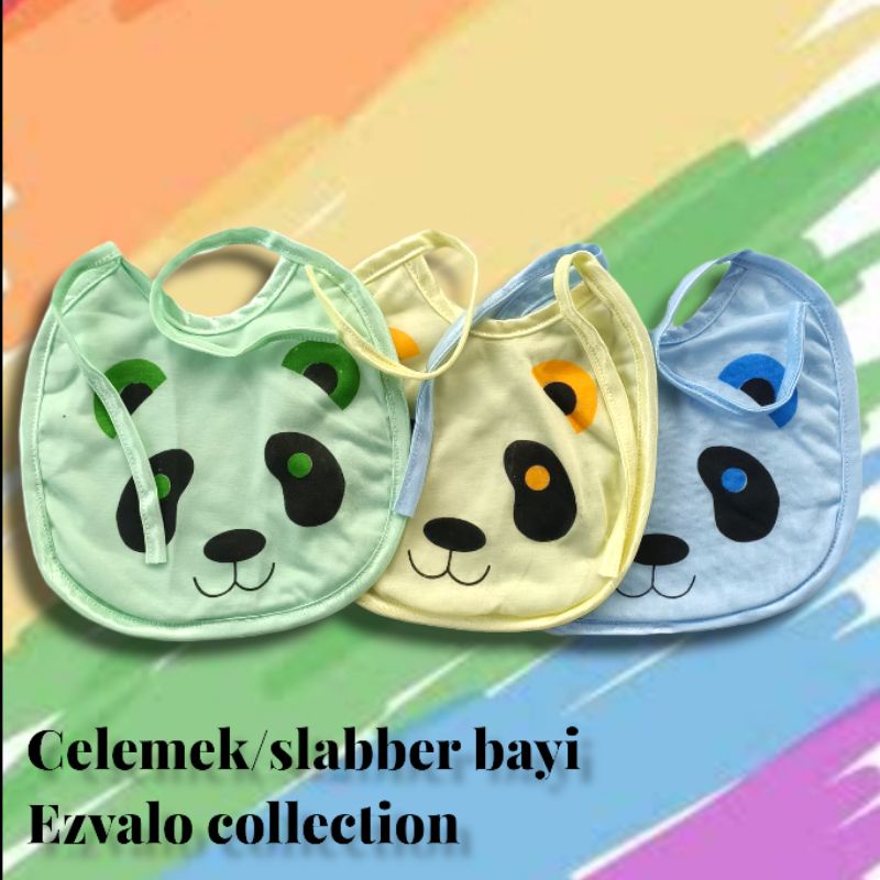 3 PCS Slabber bayi celemek makan bayi Otto