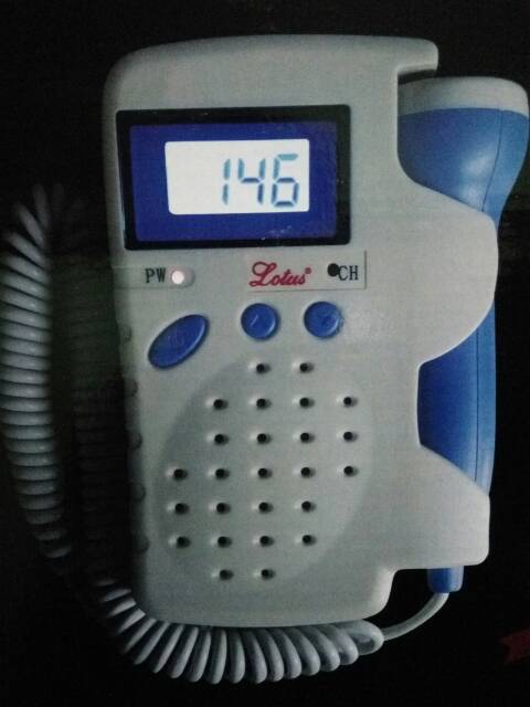 LOTUS FETAL DOPLER LT-555+ LCD PENGUKUR DETAK JANTUNG JANIN